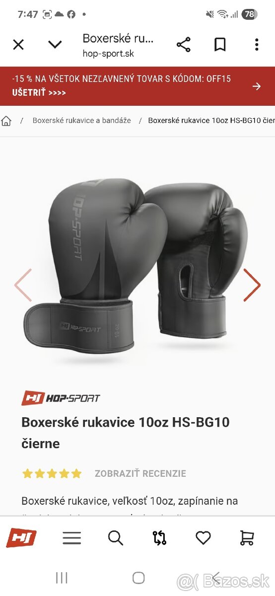 Boxerske vrece a rukavice - 2