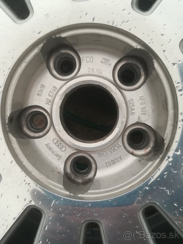 Predam disk 8J×18 H2 ET48 Audi - 2