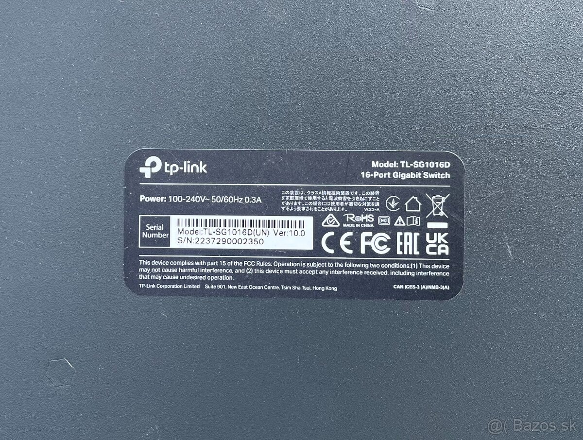 Switch TP-Link TL-SG1016D - 2
