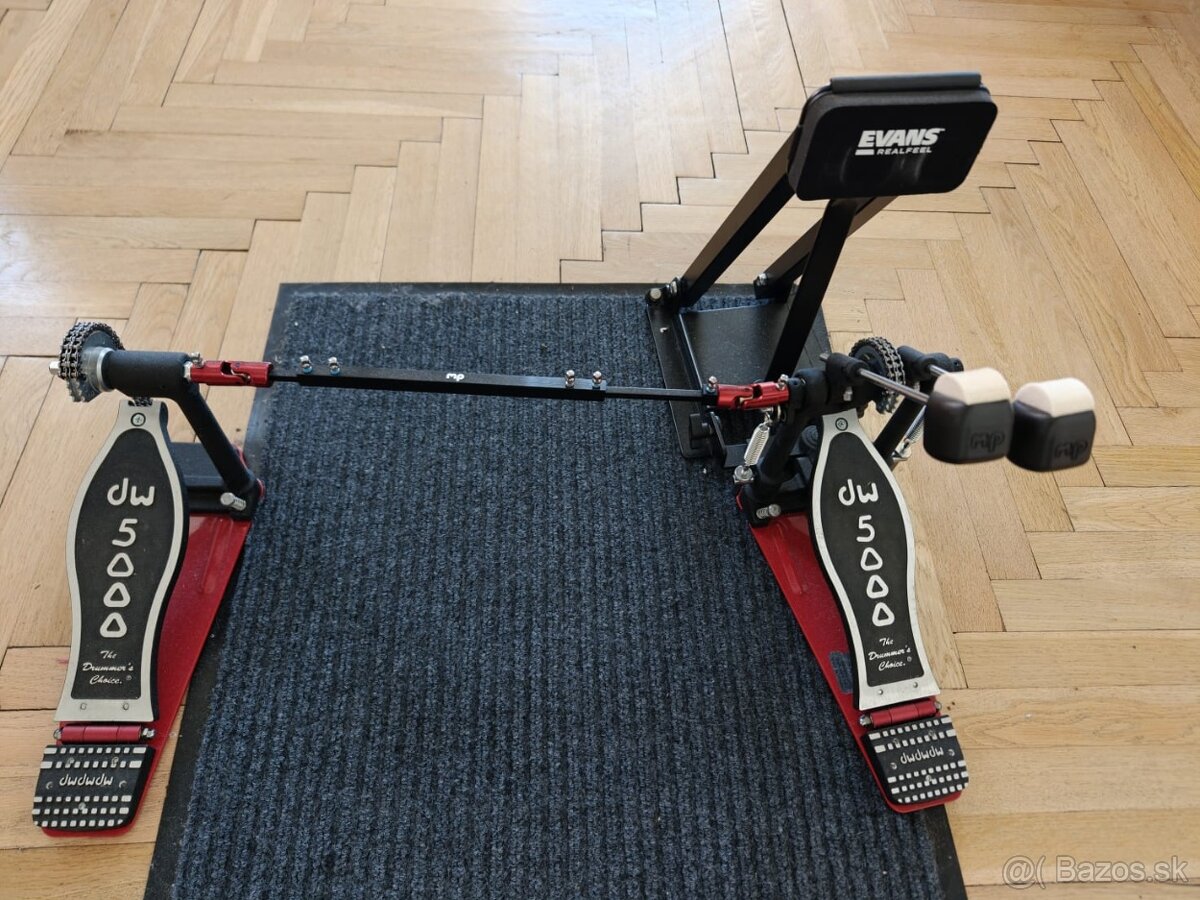 DW 5002AD4 Accelerator Dvojitý pedál pre basový bubon - 2