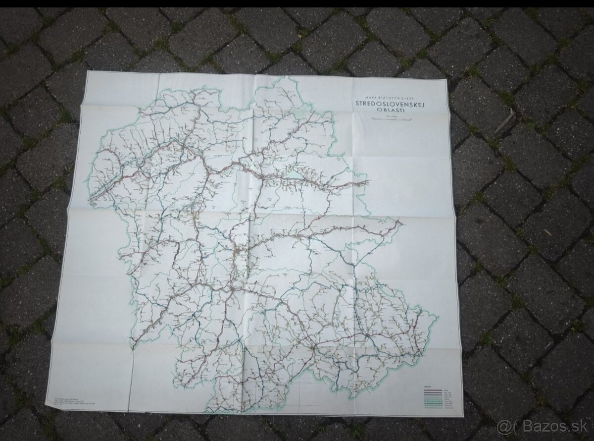 Mapa štátnych ciest - 2