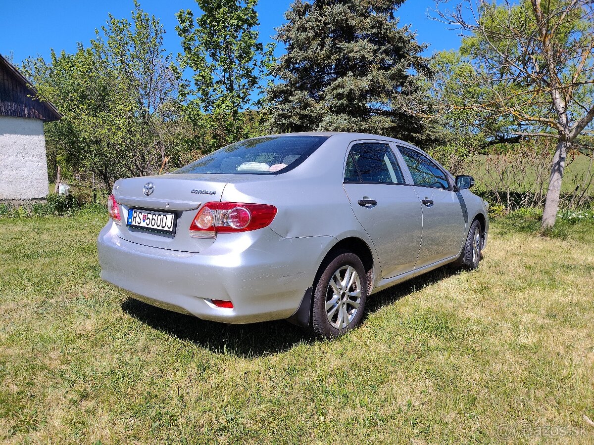 Corolla 1.33 benzín 2010 - 2