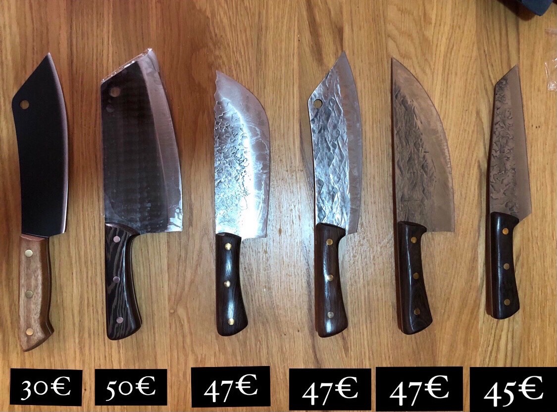 nože sekače vykostovaky - 2