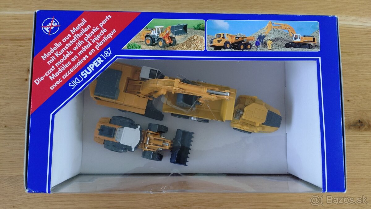 SIKU - modely strojov v mierke 1:87 - 2
