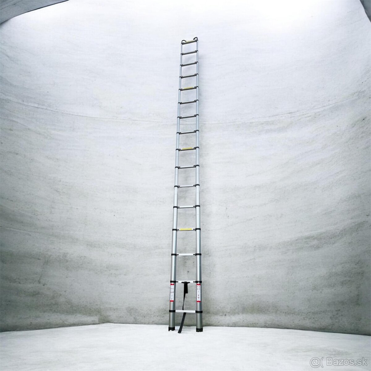 MXM Teleskopický rebrík s hákmi - dl. 620 cm - 2