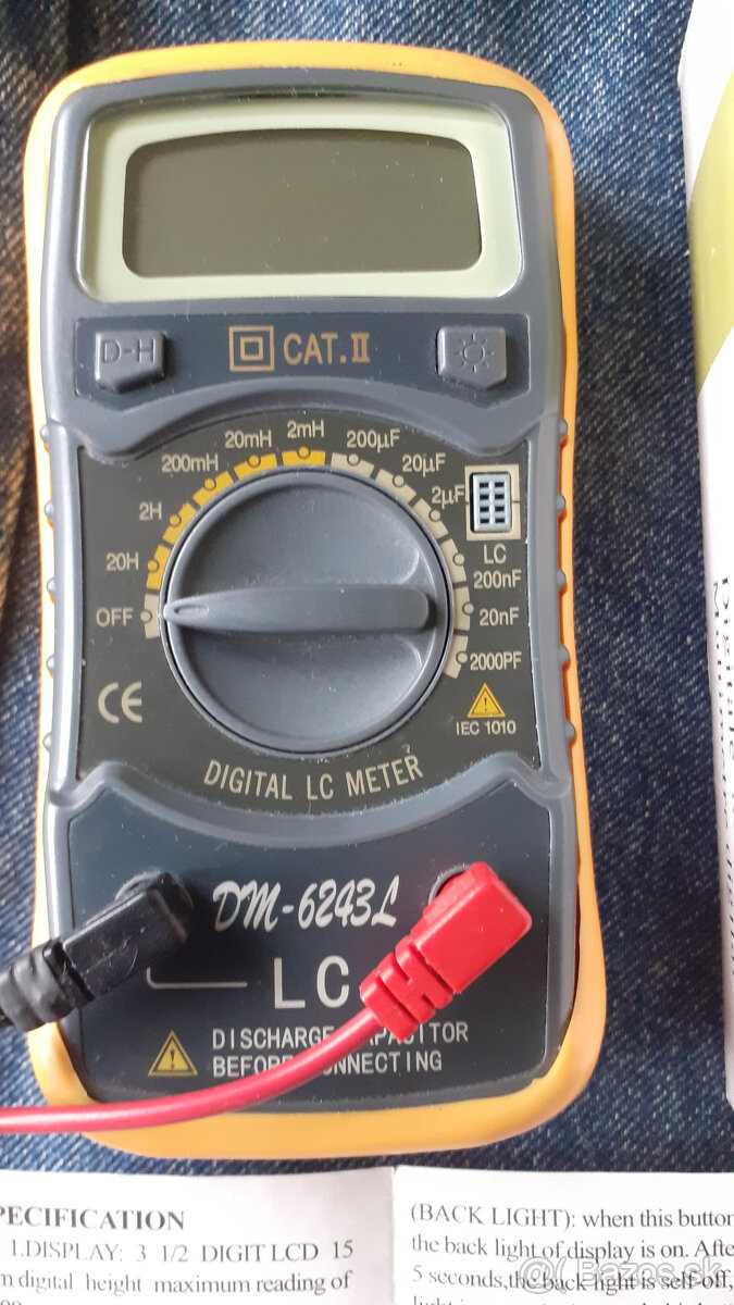 L+C multimeter DM6243L - 2