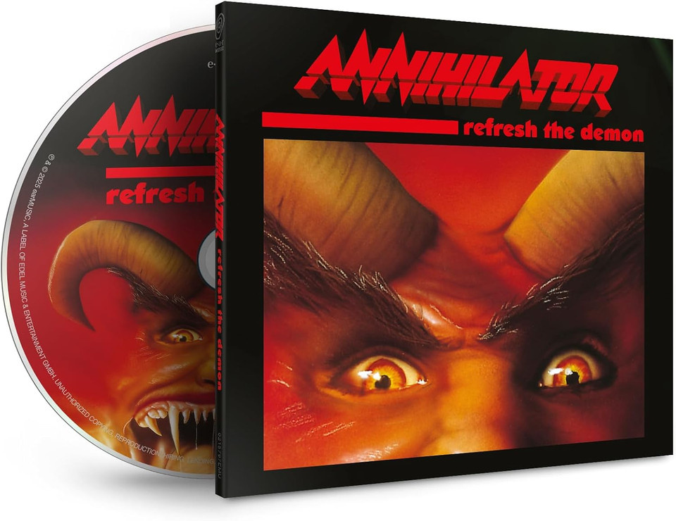PREDÁM ORIGINÁL CD - ANNIHILATOR - Refresh The Demon - 2
