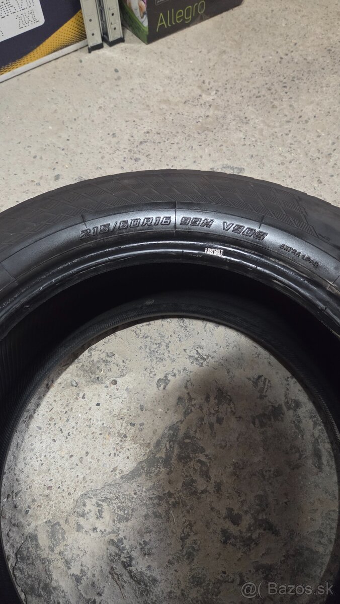 Pneumatiky zimné 215/60 R16 - 2