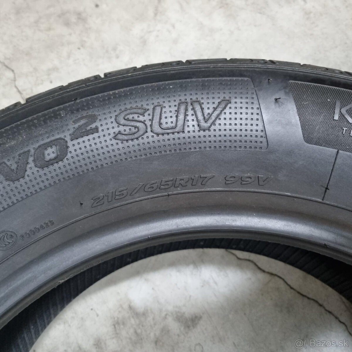 Letné pneumatiky 215/65 R17 HANKOOK - 2