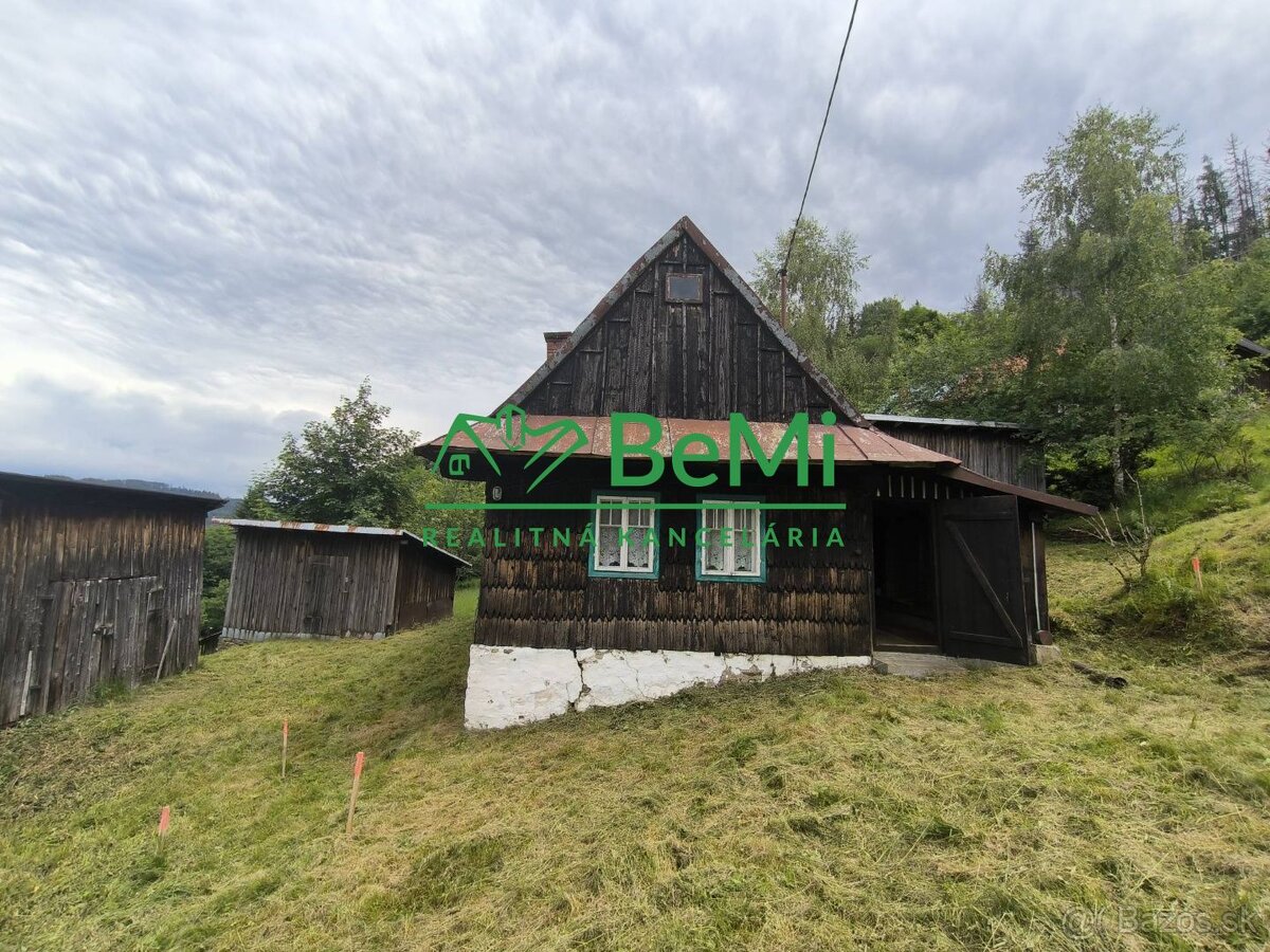 Drevenica, chata v obci Dlhá nad Kysucou, okres Čadca 763m2  - 2