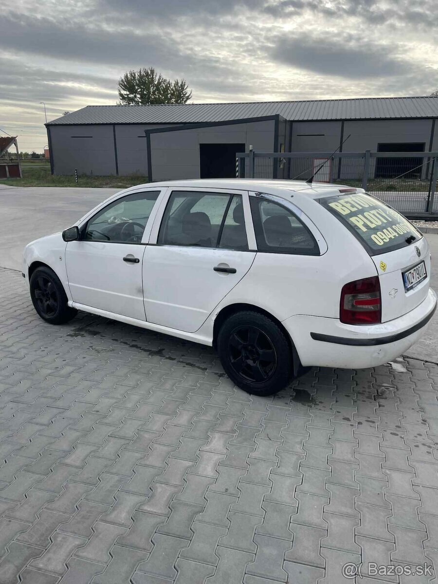 Škoda Fabia 1.4TDI Čítaj Celok alebo diely