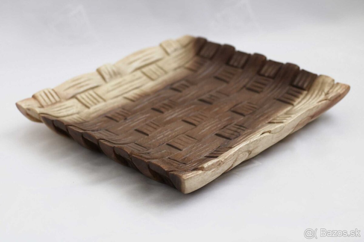 Drevený servírovací podnos - 2