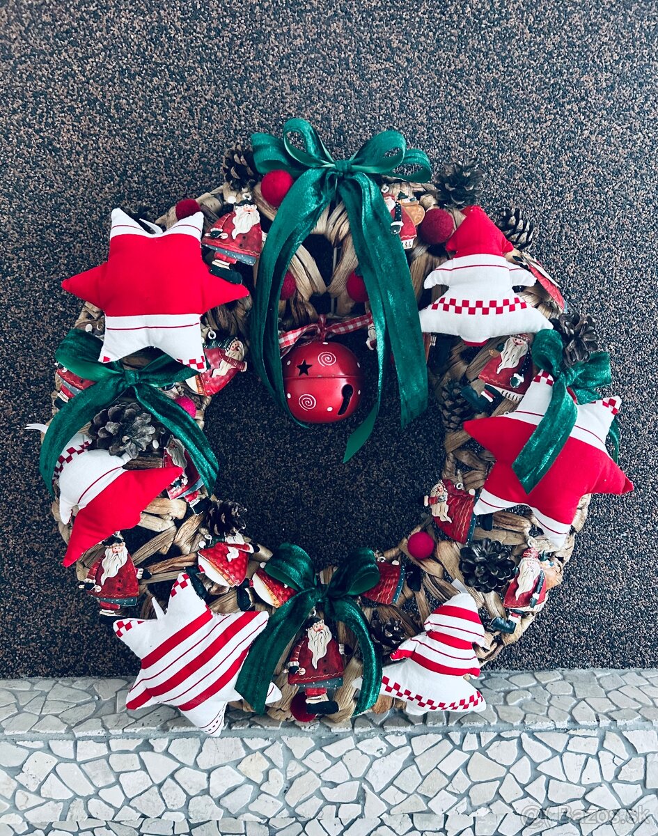 Vianočný veniec na zavesenie 3. - 2