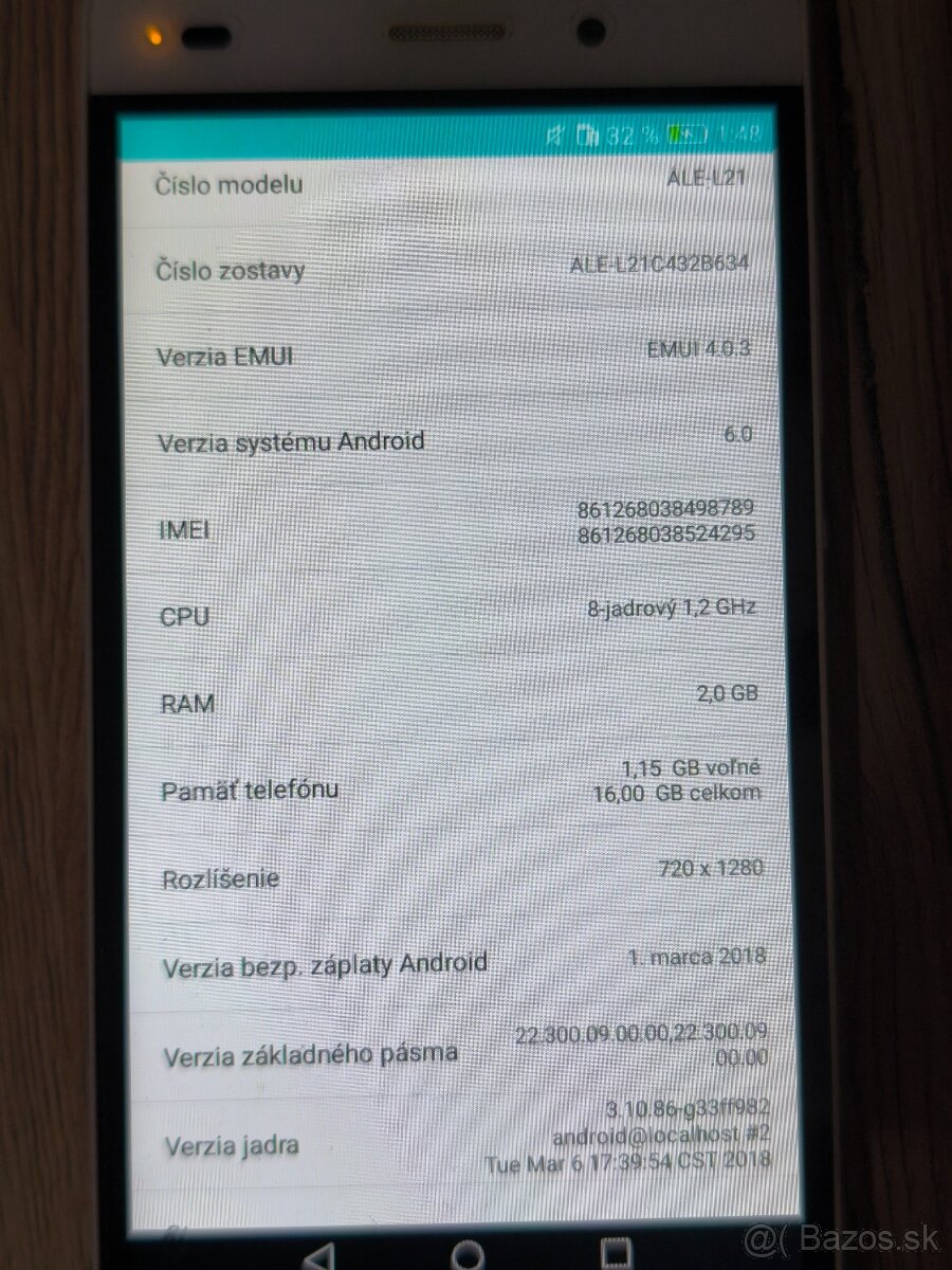 Huawei P8 Lite 2/16GB - 2