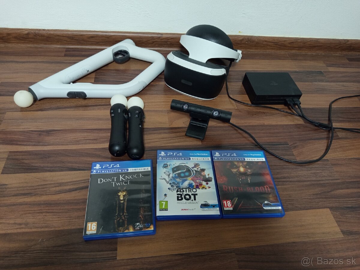 Predám VR1 PS4/PS5 + hry - 2