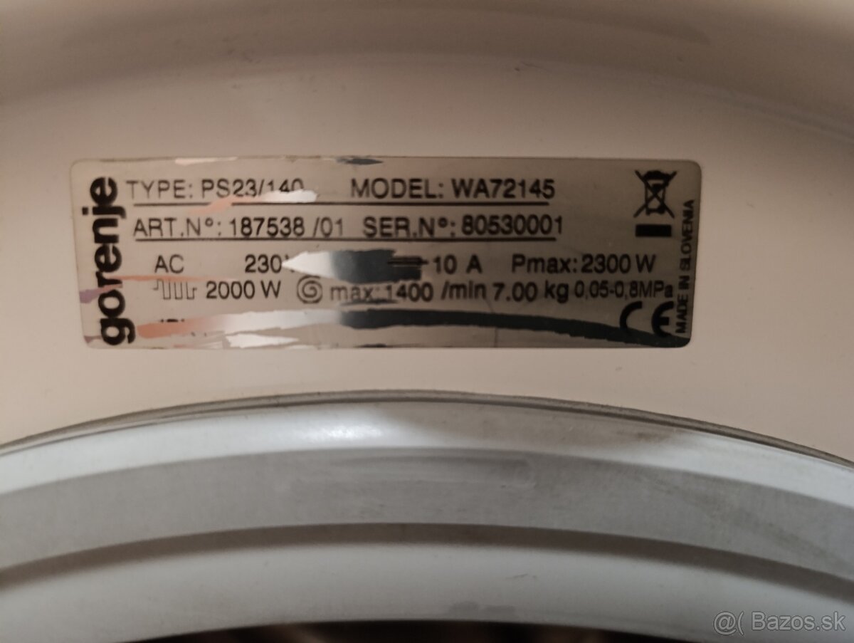 Gorenje WA 72145 - 2