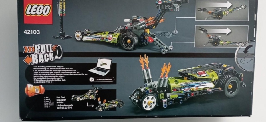 Lego Technik 42103 Dragster - 2