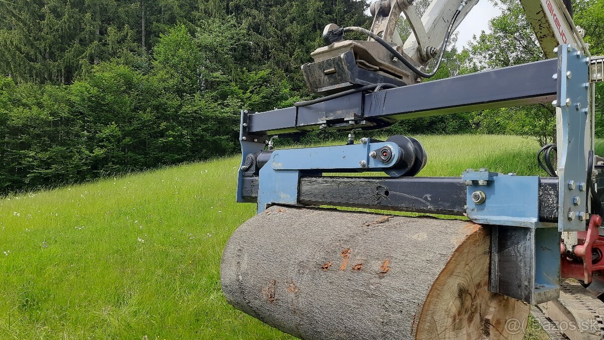 Hydraulická kalačka dřeva na bagr/ vyvážečku - 2