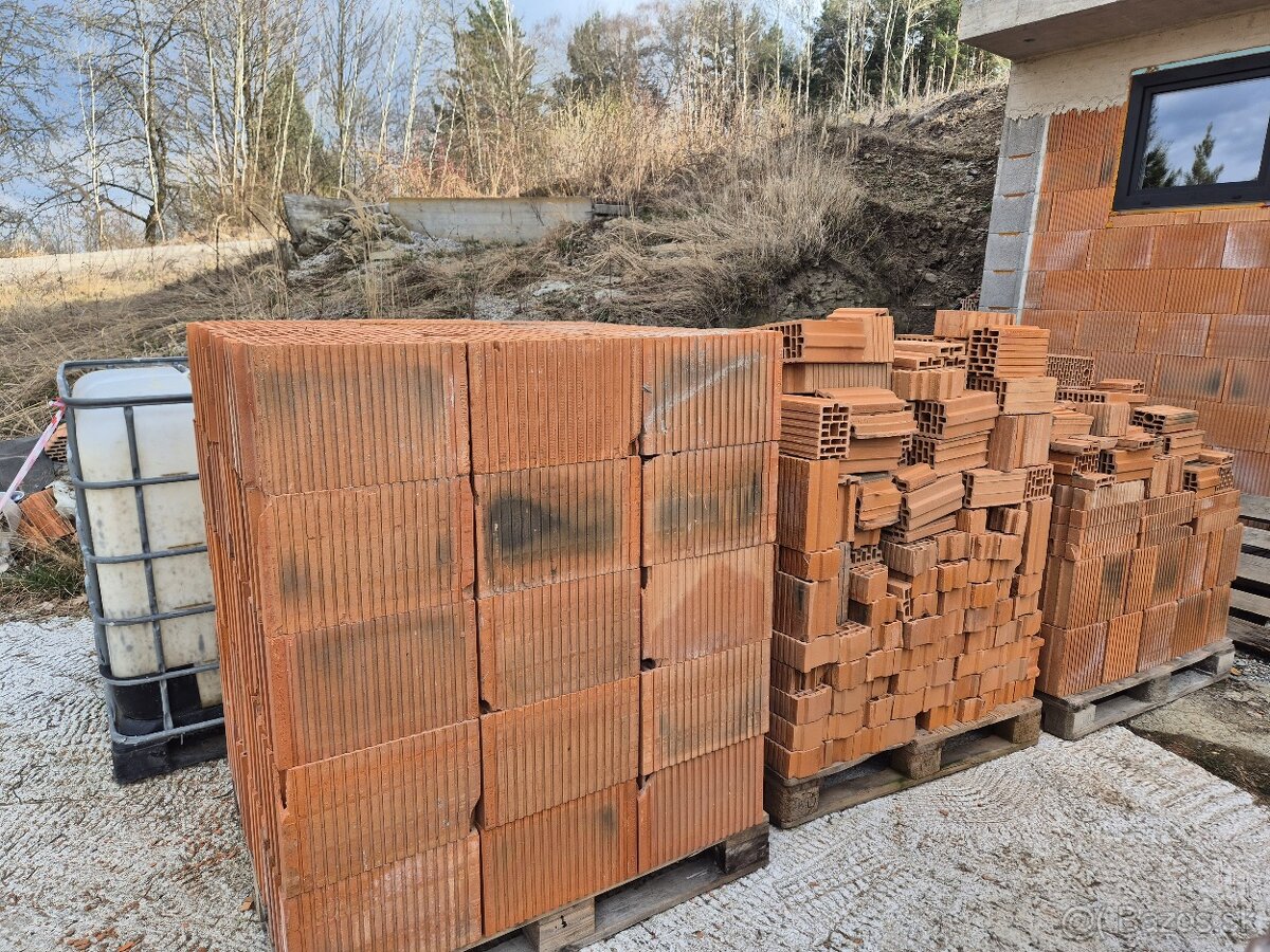 Tehly porotherm 25 profi - 2