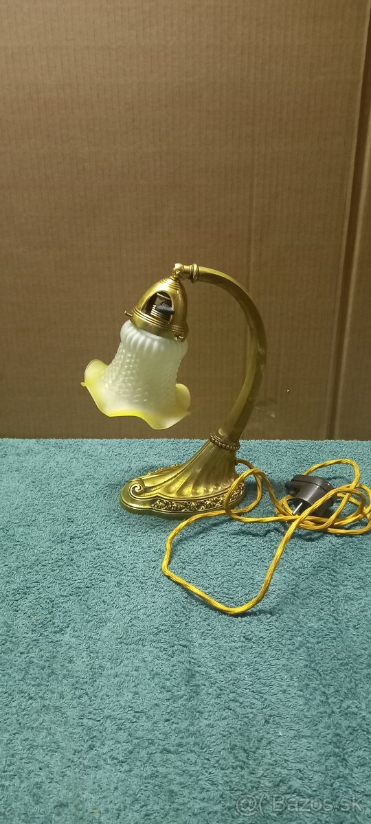 Mosadzná lampa - 2