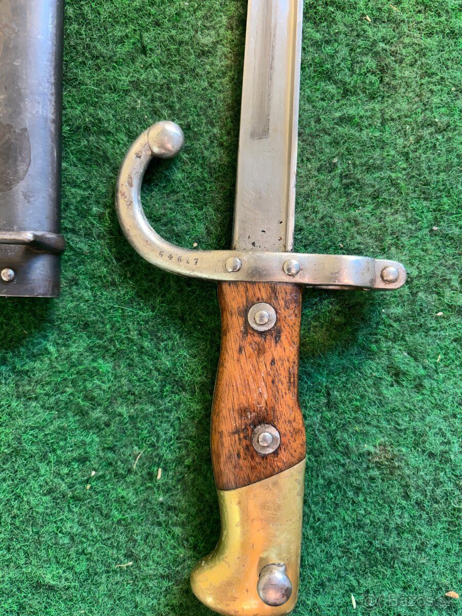 Francúzky bajonet Gras m1874 - 2