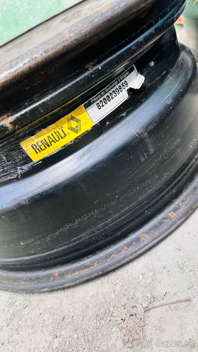 Plechove disky 5x108 r17 Renault - 2