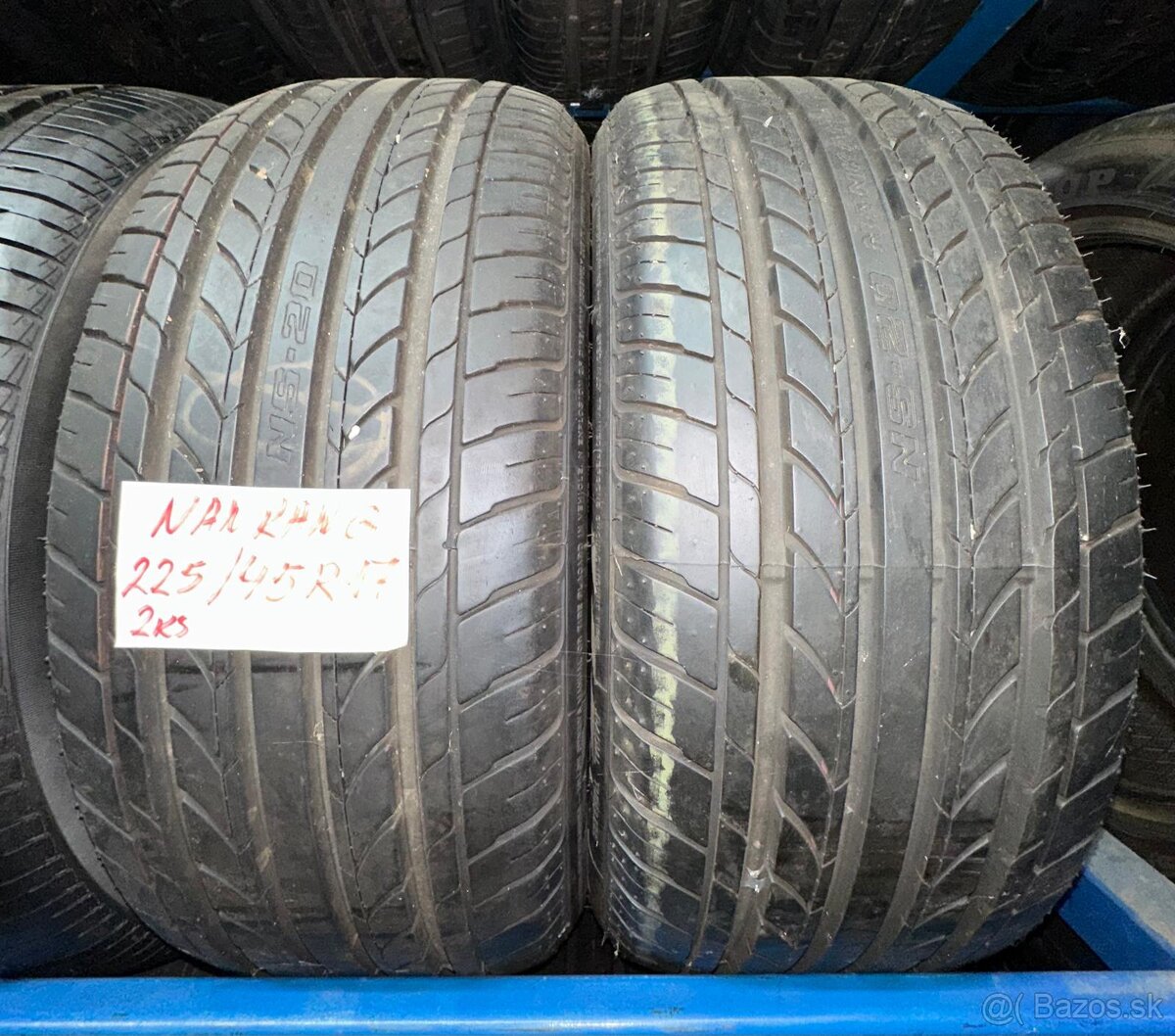 Letné pneumatiky nankang 225/45R17 - 2