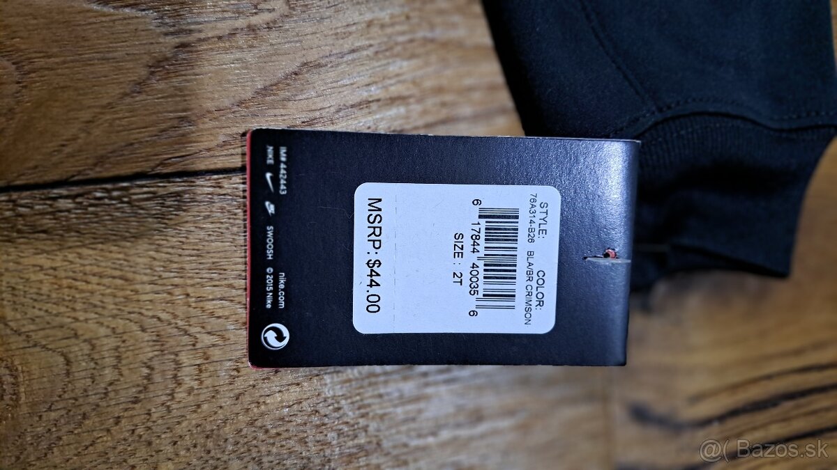 Nová original Nike mikina 24mes. - 2