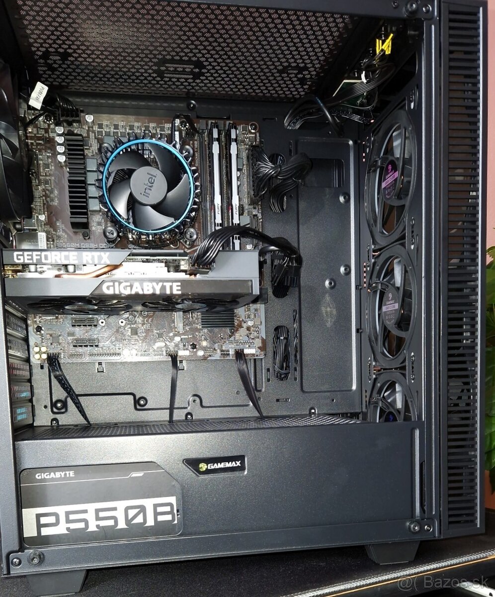 Počítač Intel I5-12400 + Geforce RTX3050 8GB + 1TB m.2SSD - 2