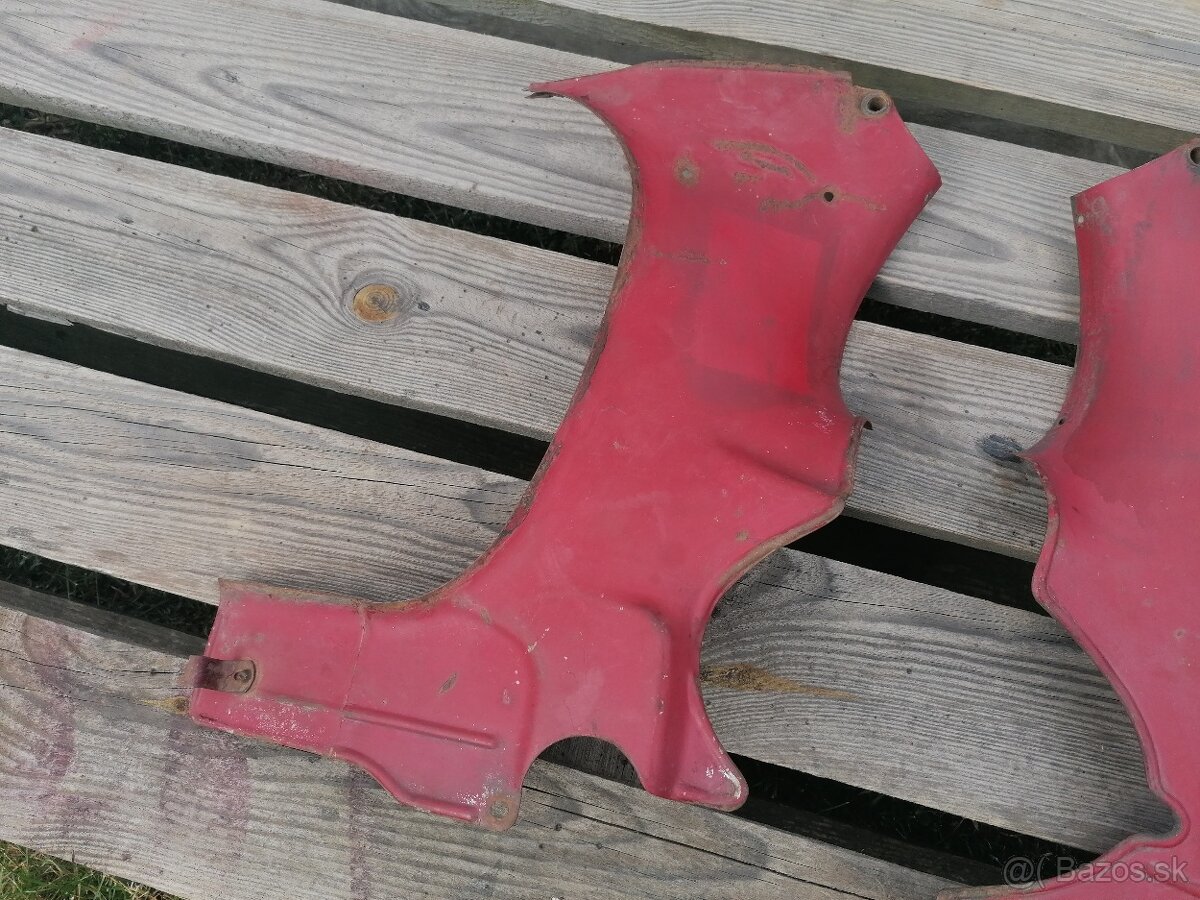 Podsedlové plechy na Jawa, CZ 175/ 356, 125/ 355 - 2