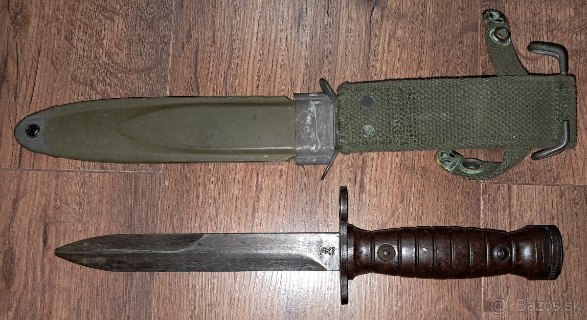 Bodák, bajonet Beretta, BM59, originál - 2