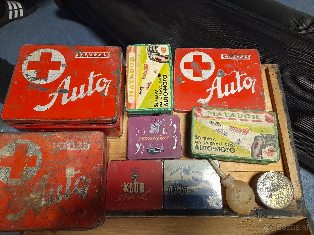 Krabičky plechové a obal lekárnička TOP - 2