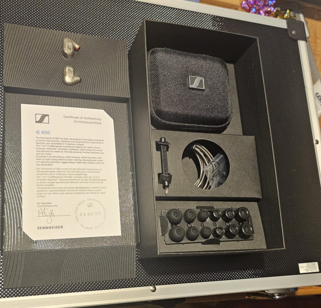 Slúchadla do uši Sennheiser IE600 - 2