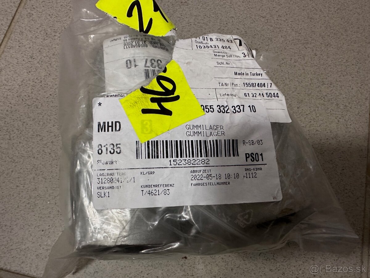 Silentblok - uloženie motora na Porsche Cayenne - 2