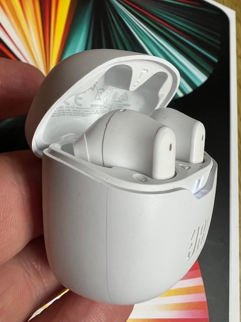 Bezdrôtové slúchadlá JBL Tune Flex biele /Super cena/ - 2