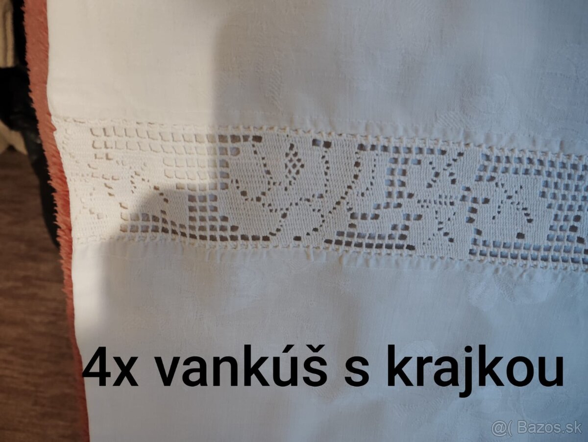 Krajky, výšivky - 2