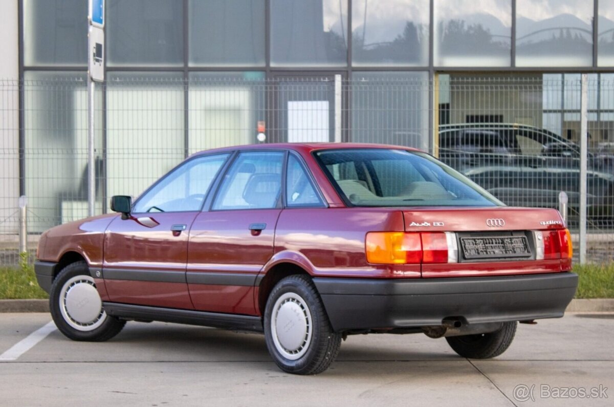 Audi 80 Quattro B3, 66kW, M5 - 2