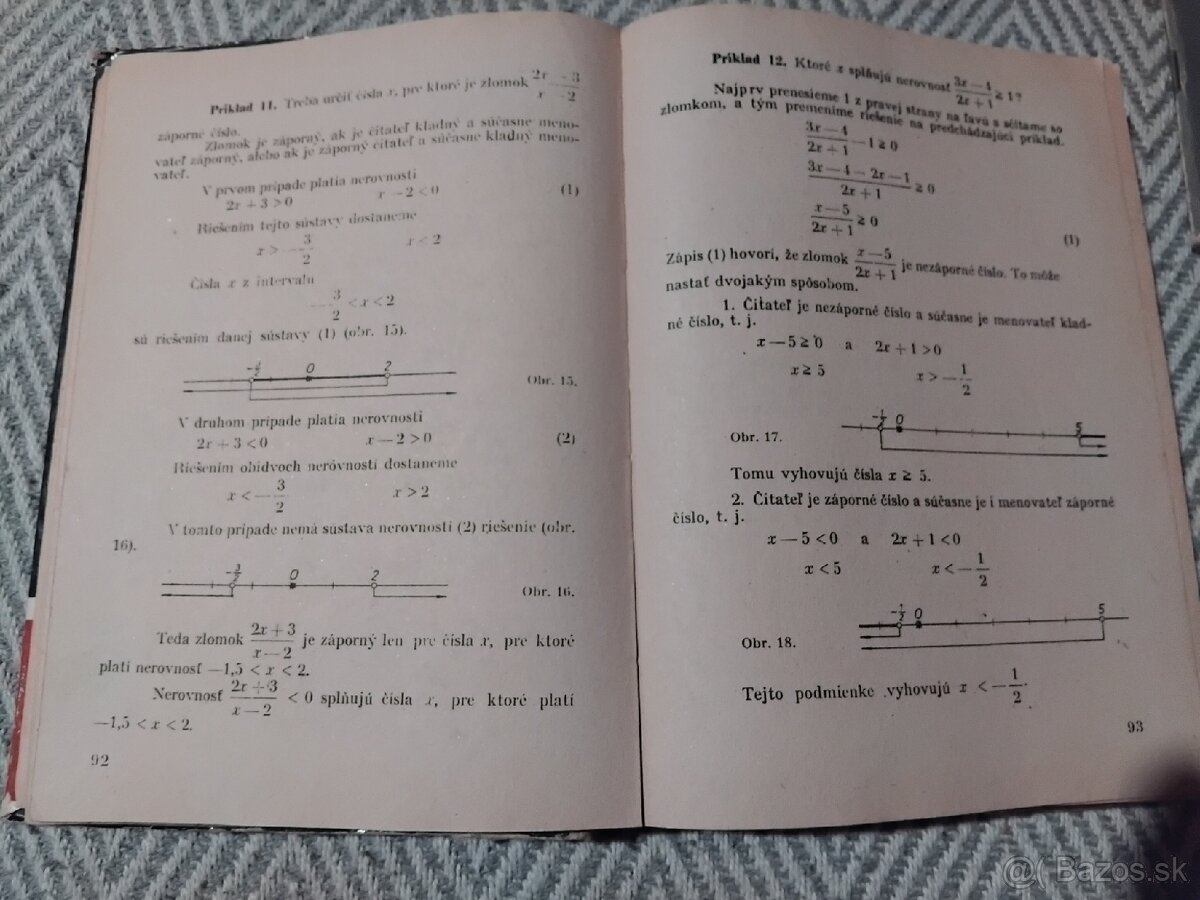 Matematika stare učebnice - 2
