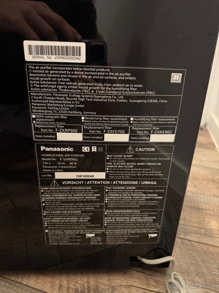 panasonic nanoe Cisticka vzduchu - 2
