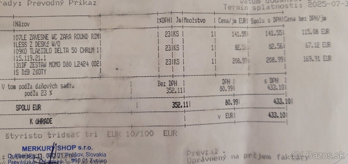Geberit tlačidlo Delta 50 chrom - 2