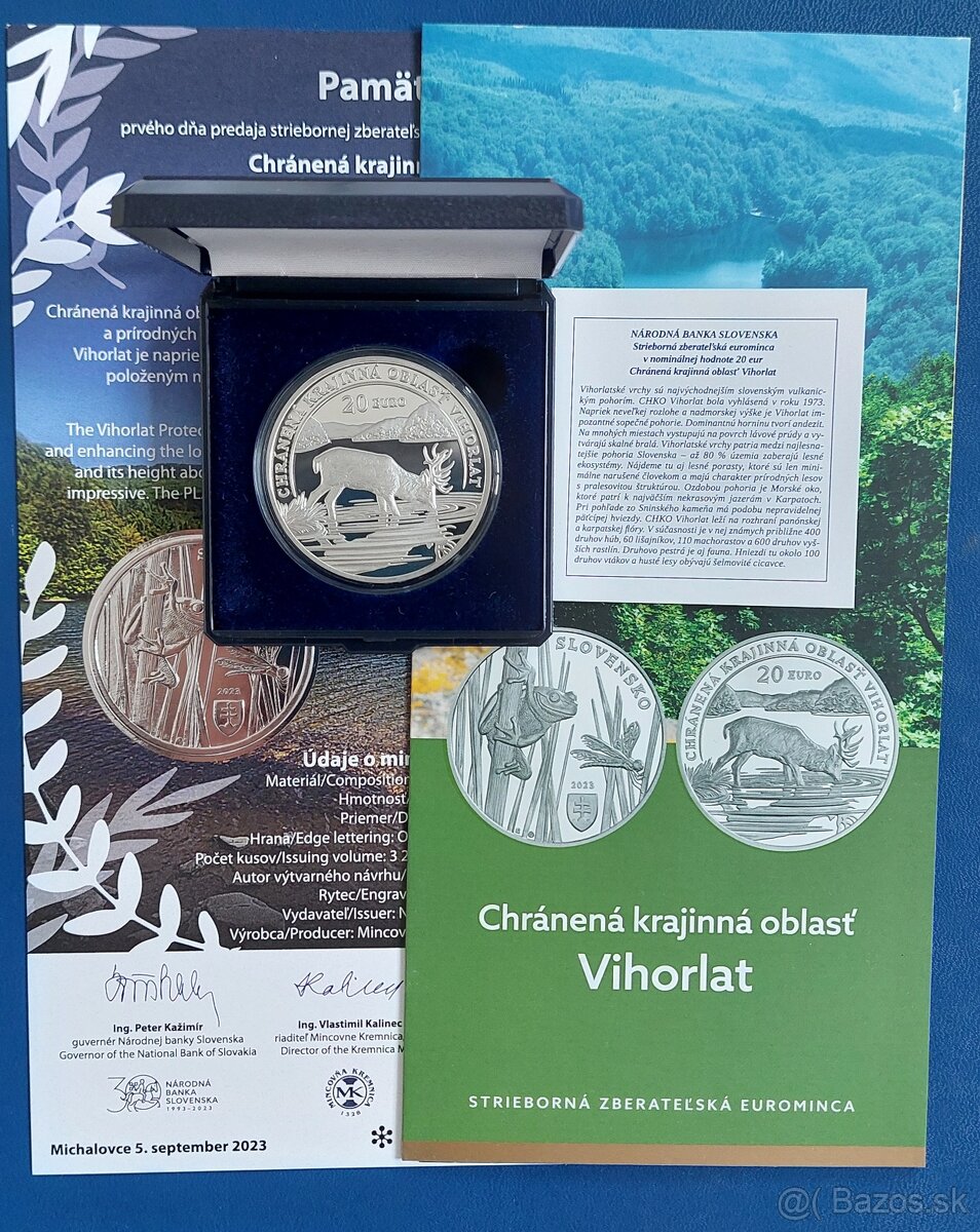 20 Euro 2023 Vihorlat proof+Pl - 2