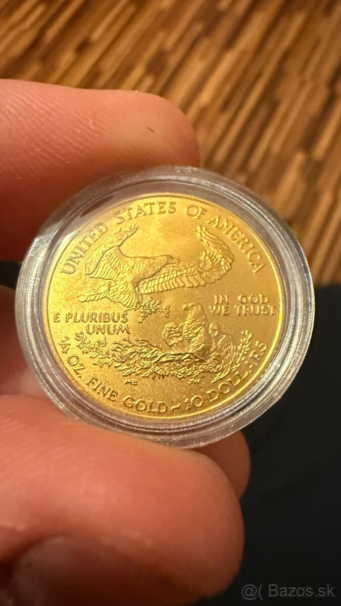 1/4 oz Američan eagle 2025 - 2