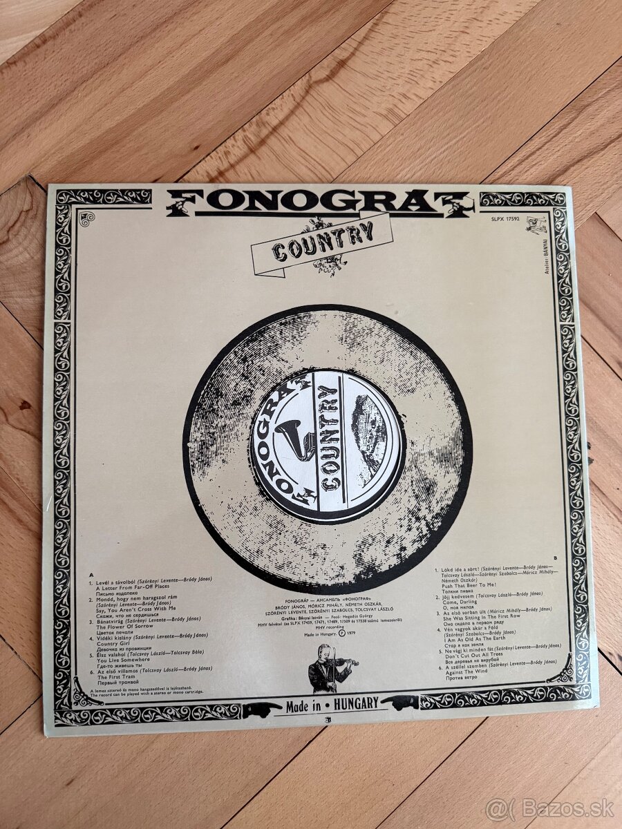 Predám LP Fonográg Country - 2