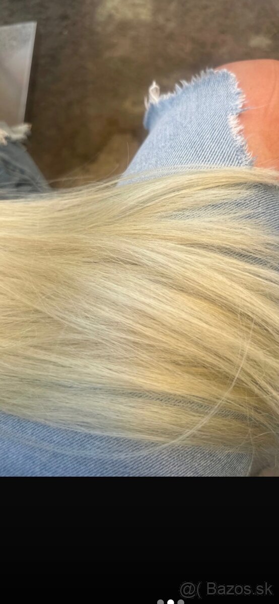 Ruské blond ombre vlasy - 2