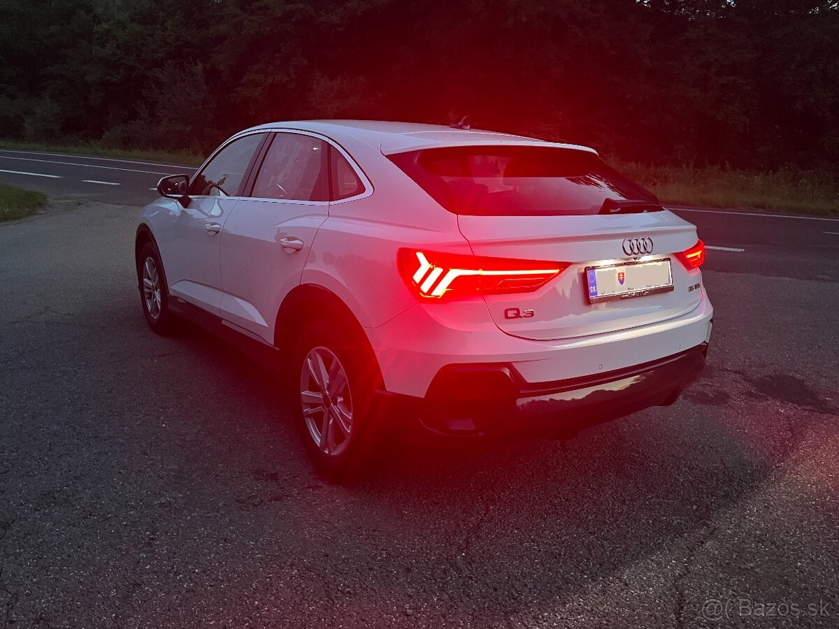 Predám Audi Q3 sportback S-line 1,5 eTFSI - 2