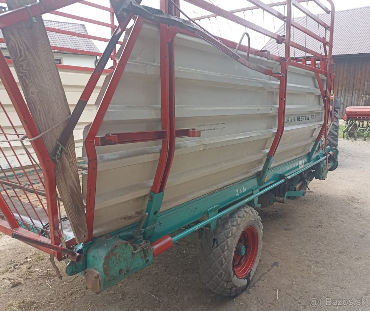 Samozberaci voz Steyr Hamster 802 V - 2