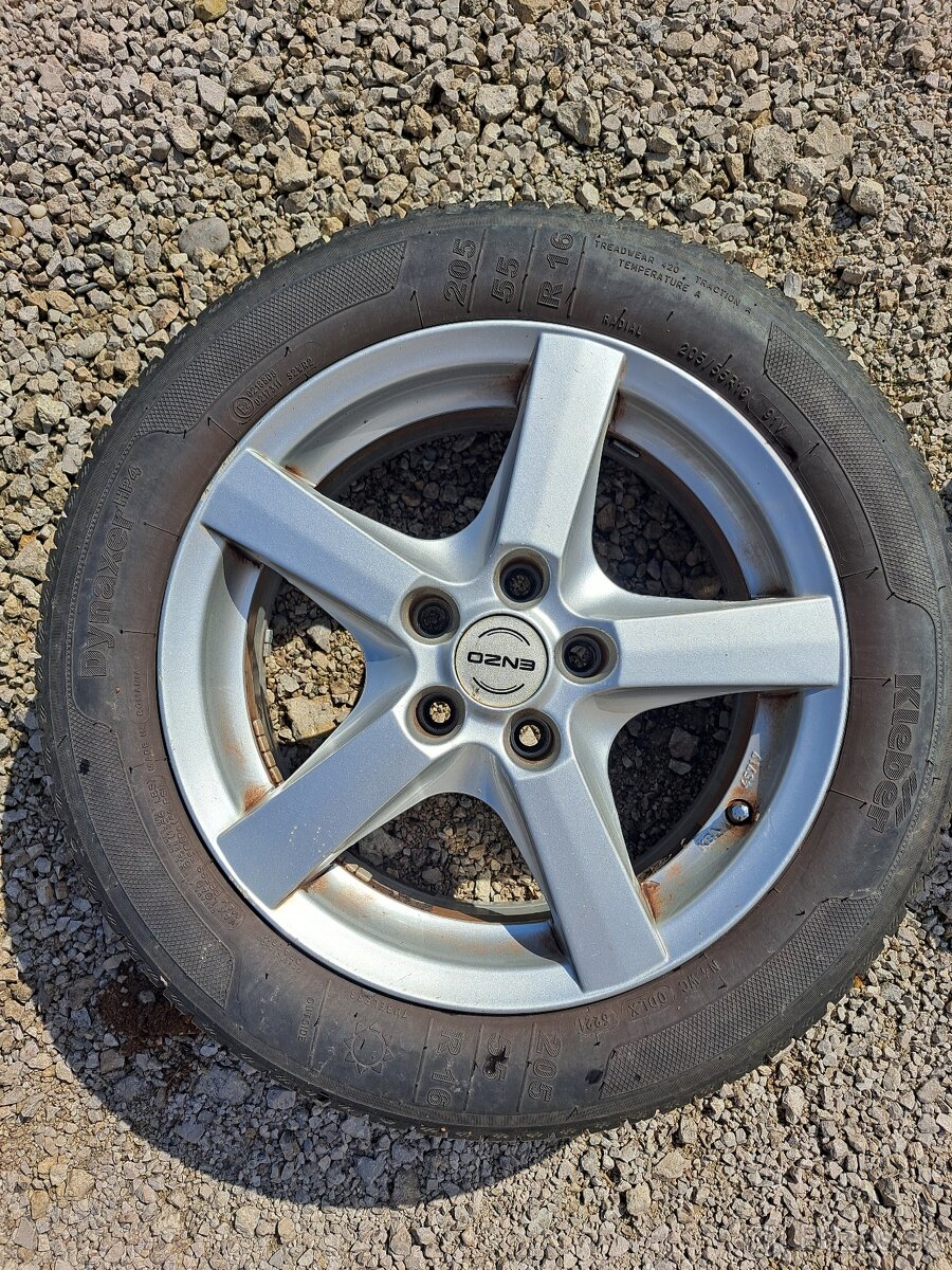 Letná sada kolies 205/55 R16 - 2