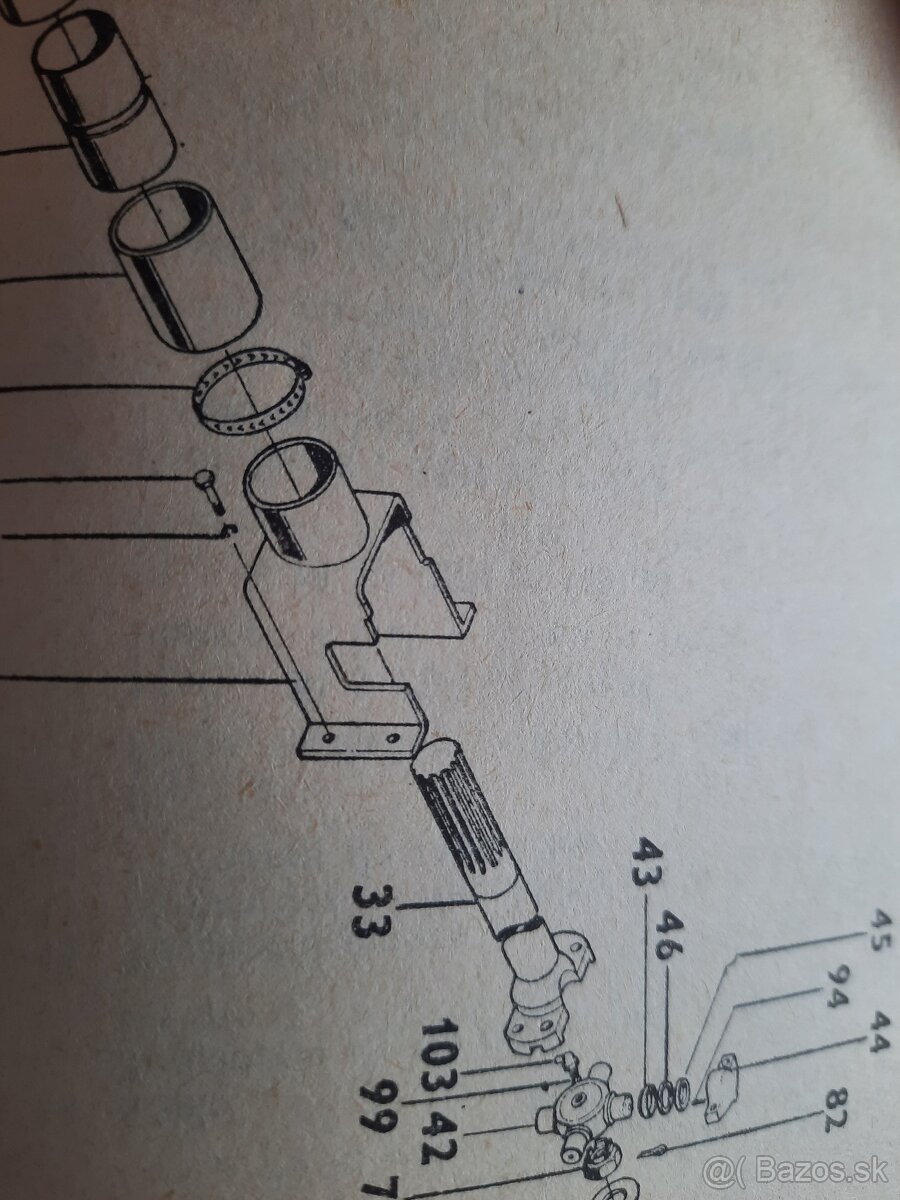 Kúpim diely pre manzetovu nápravu Zetor 5748 5745 - 2