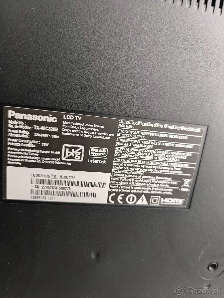 Televízor Panasonic - 2