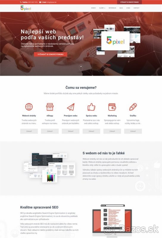 Profi Webové stránky, Eshop, Grafika, Marketing na mieru - 2